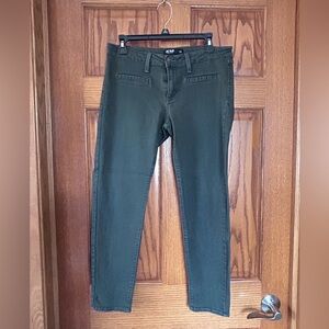 Just Black Women's Skinny Jeans in Dark Olive